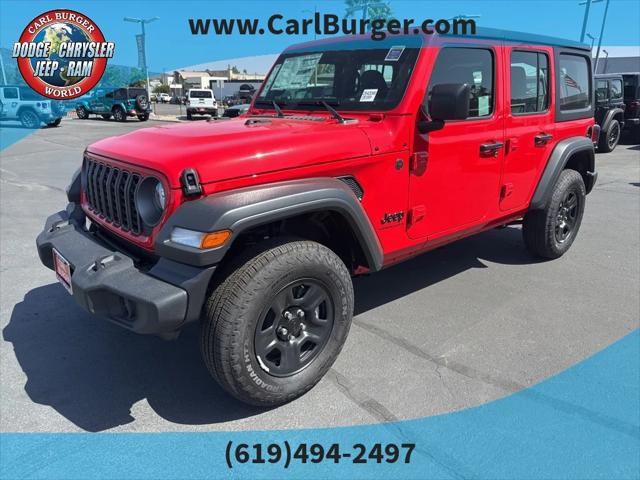 2025 Jeep Wrangler WRANGLER 4-DOOR SPORT