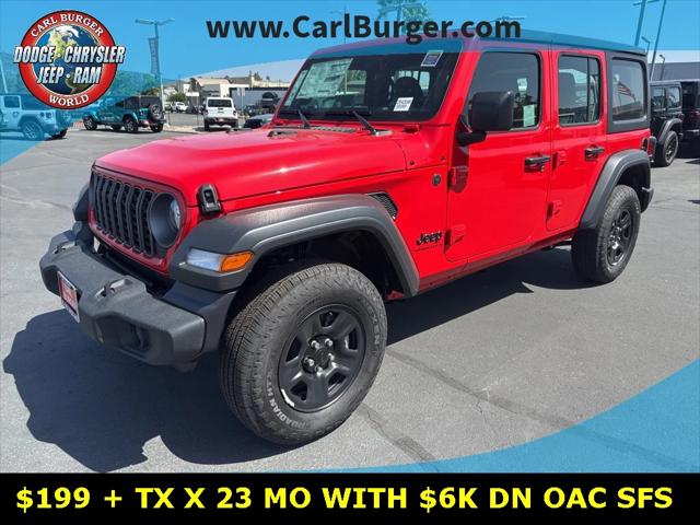 2025 Jeep Wrangler WRANGLER 4-DOOR SPORT