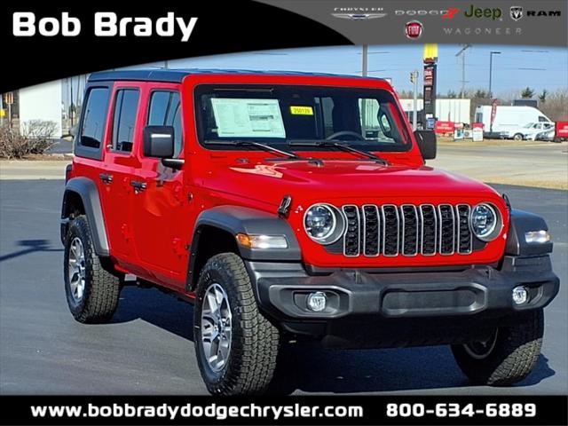 2025 Jeep Wrangler WRANGLER 4-DOOR SPORT S
