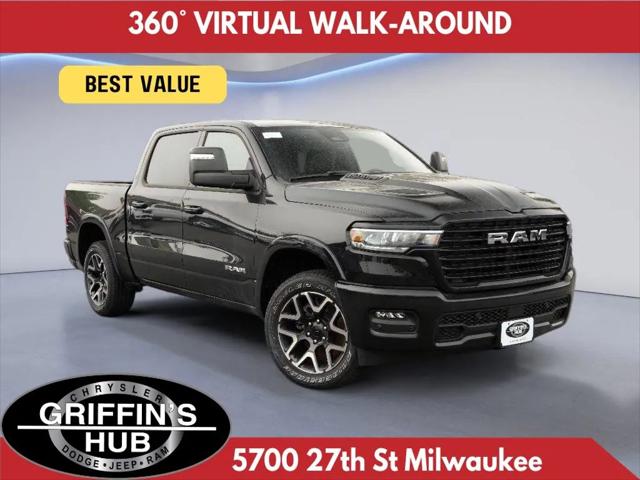 2025 RAM Ram 1500 RAM 1500 LARAMIE CREW CAB 4X4 57 BOX