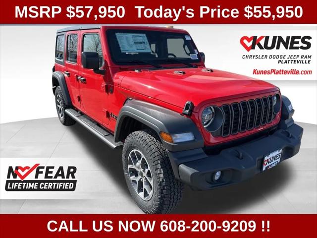 2025 Jeep Wrangler WRANGLER 4-DOOR SPORT S
