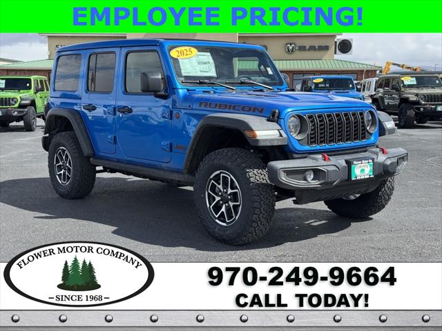2025 Jeep Wrangler WRANGLER 4-DOOR RUBICON