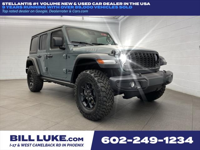 2025 Jeep Wrangler WRANGLER 4-DOOR WILLYS