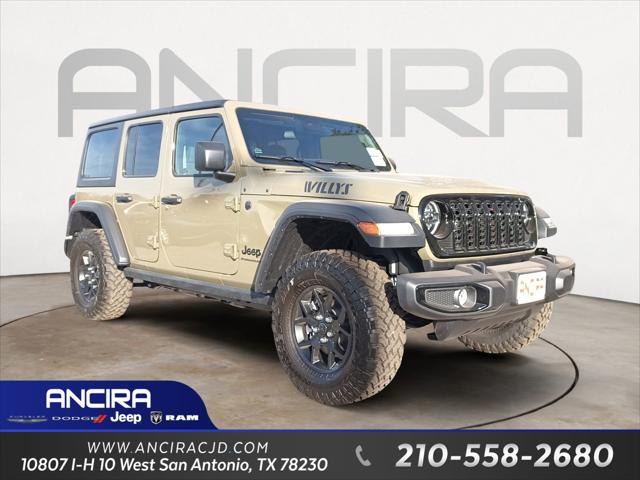 2025 Jeep Wrangler WRANGLER 4-DOOR WILLYS