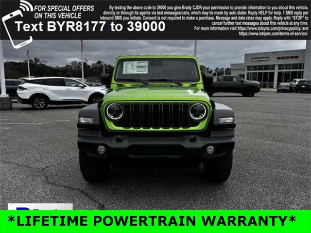2025 Jeep Wrangler WRANGLER 4-DOOR SPORT S
