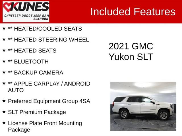 2021 GMC Yukon 4WD SLT