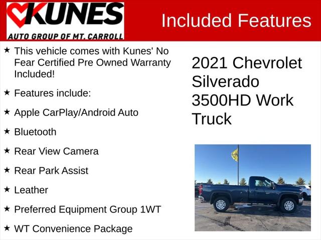2021 Chevrolet Silverado 3500HD 4WD Regular Cab Long Bed WT