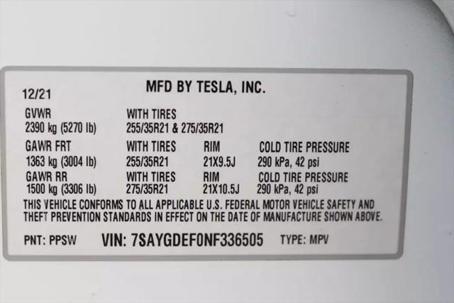 2022 Tesla Model Y Performance Dual Motor All-Wheel Drive