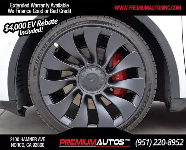2022 Tesla Model Y Performance Dual Motor All-Wheel Drive