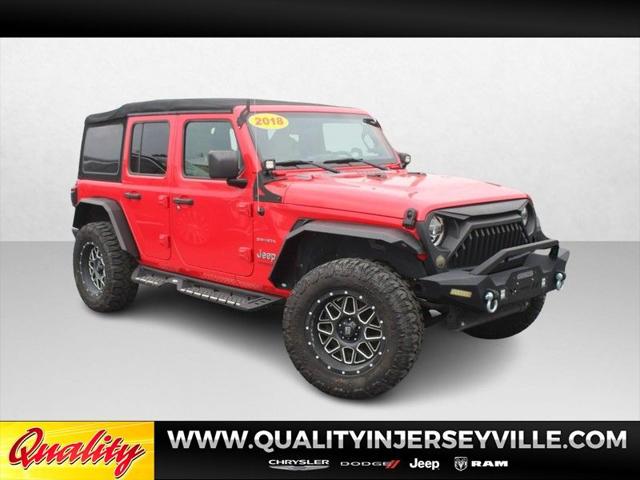 2018 Jeep Wrangler Unlimited Sahara 4x4