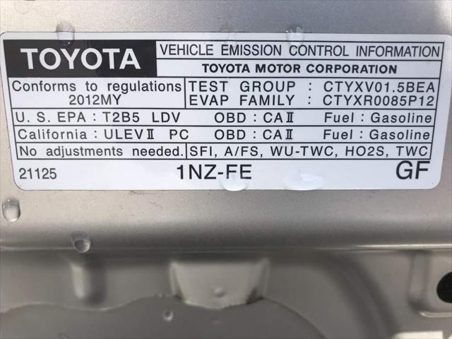 2012 Toyota Yaris Unknown