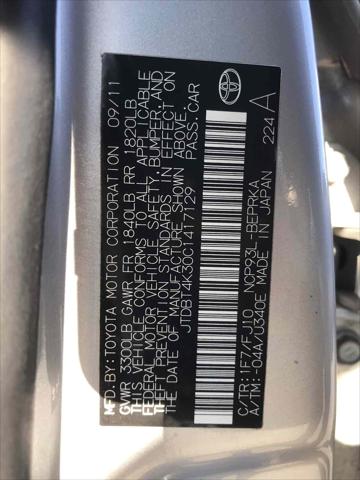 2012 Toyota Yaris Unknown