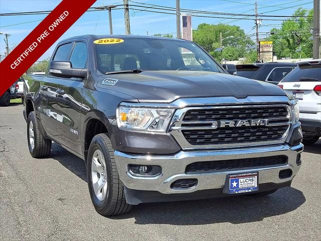 2022 RAM 1500 Big Horn Crew Cab 4x4 57 Box