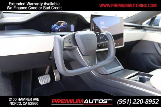 2021 Tesla Model S Plaid Tri Motor All-Wheel Drive for sale in Norco, CA