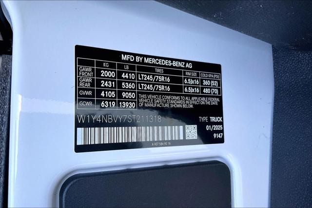2025 Mercedes-Benz Sprinter 2500 Standard Roof 4-Cyl Diesel HO