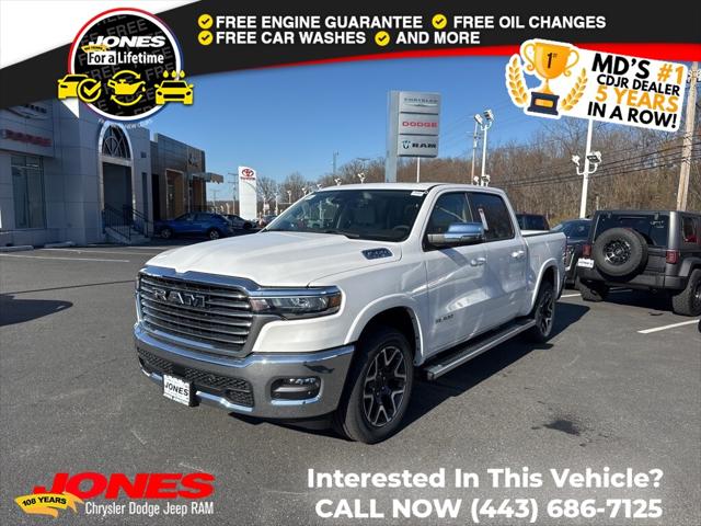 2025 RAM Ram 1500 RAM 1500 LARAMIE CREW CAB 4X4 57 BOX