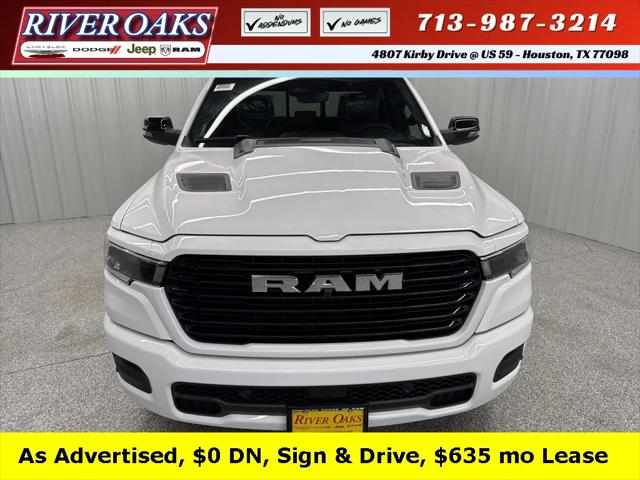 2025 RAM Ram 1500 RAM 1500 LARAMIE CREW CAB 4X4 57 BOX