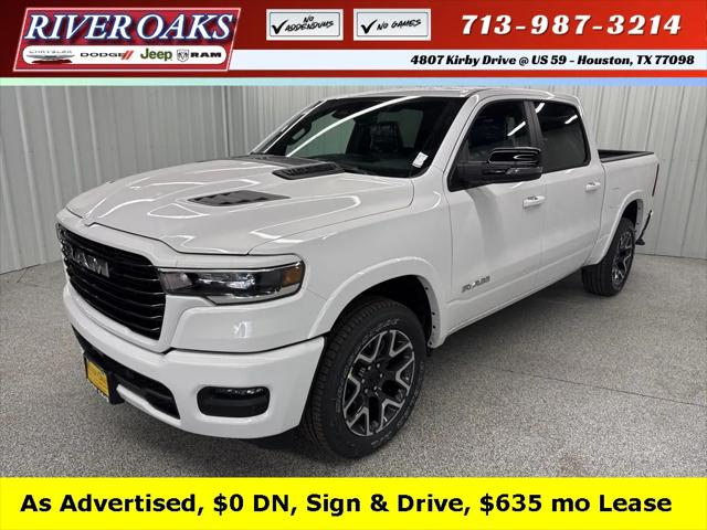 2025 RAM Ram 1500 RAM 1500 LARAMIE CREW CAB 4X4 57 BOX