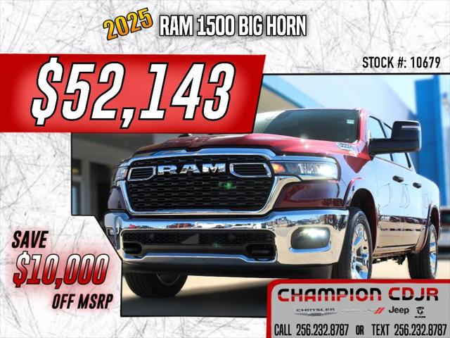 2025 RAM Ram 1500 RAM 1500 BIG HORN CREW CAB 4X4 57 BOX