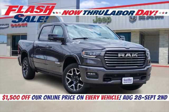 2025 RAM Ram 1500 RAM 1500 LARAMIE CREW CAB 4X4 57 BOX