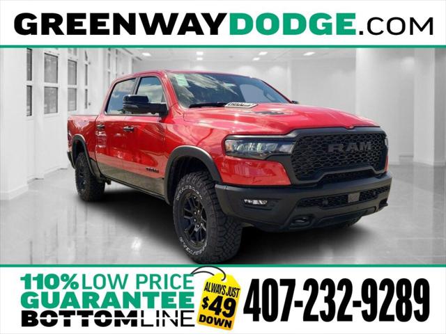 2025 RAM Ram 1500 RAM 1500 REBEL CREW CAB 4X4 57 BOX