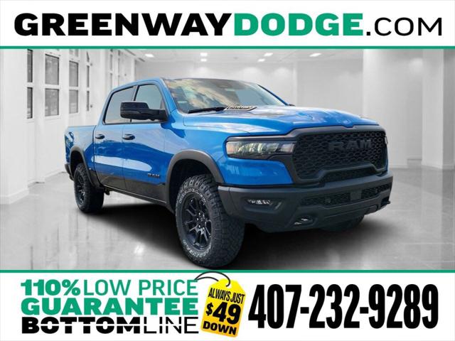 2025 RAM Ram 1500 RAM 1500 REBEL CREW CAB 4X4 57 BOX
