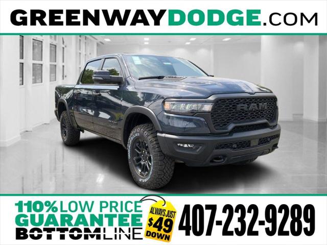 2025 RAM Ram 1500 RAM 1500 REBEL CREW CAB 4X4 57 BOX
