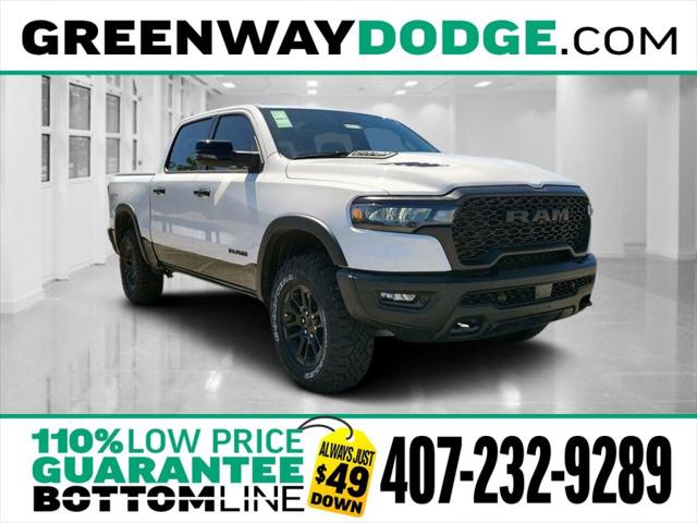 2025 RAM Ram 1500 RAM 1500 REBEL CREW CAB 4X4 57 BOX
