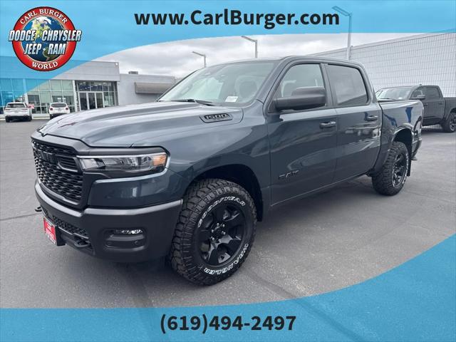 2025 RAM Ram 1500 RAM 1500 WARLOCK CREW CAB 4X4 57 BOX