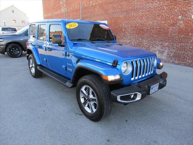 2022 Jeep Wrangler Unlimited Sahara 4x4 2022 Jeep Wrangler Unlimited Sahara 4x4