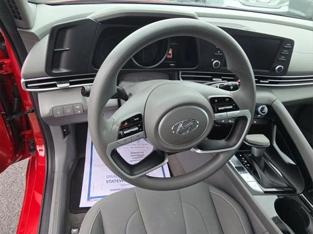2023 Hyundai Elantra Hybrid Blue