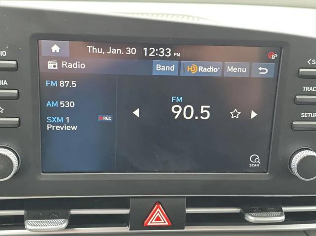 2023 Hyundai Elantra Hybrid Blue