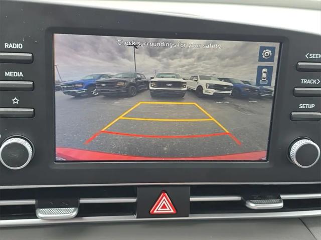 2023 Hyundai Elantra Hybrid Blue