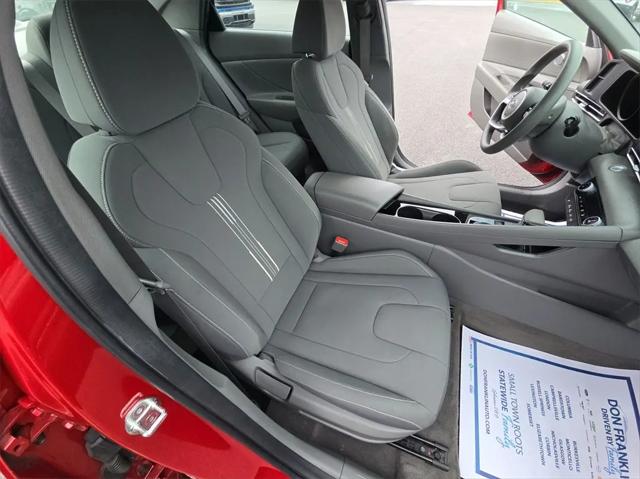 2023 Hyundai Elantra Hybrid Blue