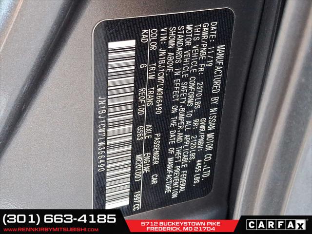 2020 Nissan Rogue Sport SV AWD Xtronic CVT