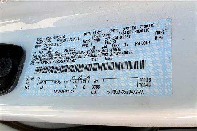 New 2025 Ford F-150 For Sale in Lubbock, TX
