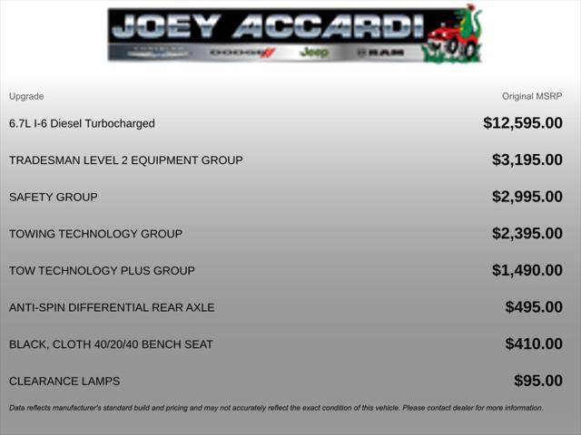 2025 RAM Ram 2500 RAM 2500 TRADESMAN CREW CAB 4X4 64 BOX