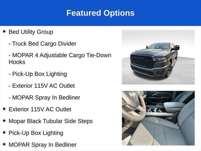 2025 RAM Ram 1500 RAM 1500 BIG HORN CREW CAB 4X4 64 BOX