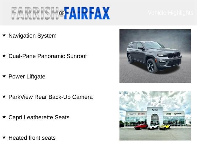 2025 Jeep Grand Cherokee GRAND CHEROKEE LIMITED 4X4