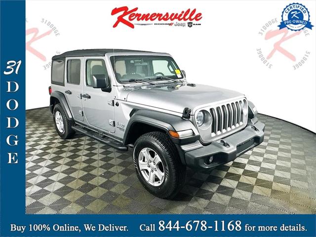 2020 Jeep Wrangler Unlimited Sport S 4X4
