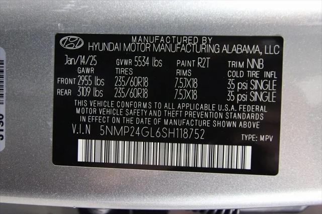 2025 Hyundai Santa Fe SEL