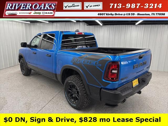 2025 RAM Ram 1500 RAM 1500 REBEL CREW CAB 4X4 57 BOX