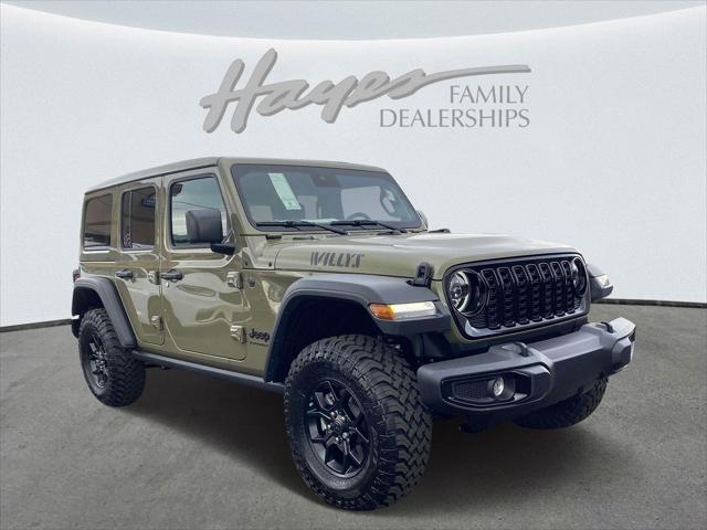 2025 Jeep Wrangler WRANGLER 4-DOOR WILLYS