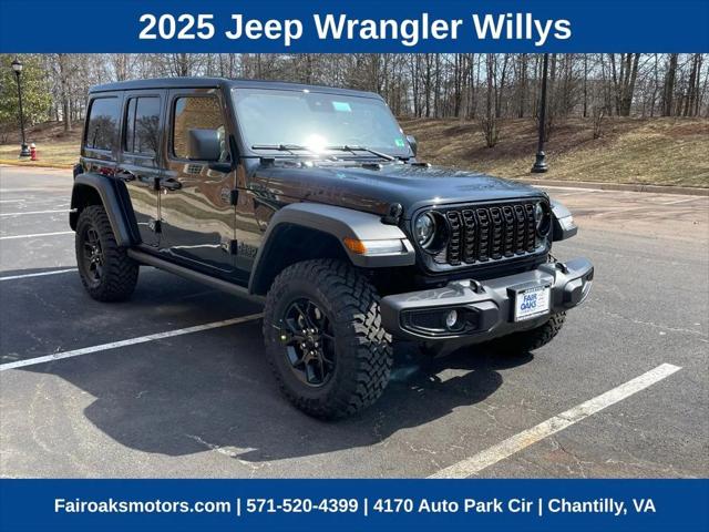 2025 Jeep Wrangler WRANGLER 4-DOOR WILLYS