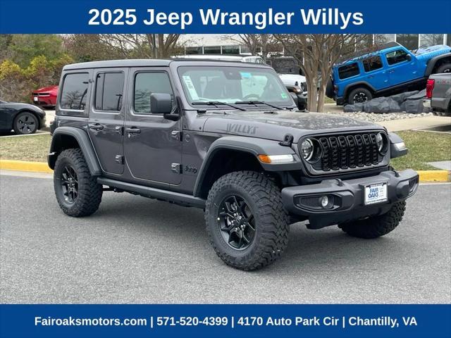 2025 Jeep Wrangler WRANGLER 4-DOOR WILLYS