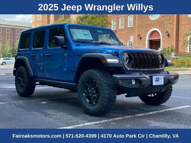 2025 Jeep Wrangler WRANGLER 4-DOOR WILLYS