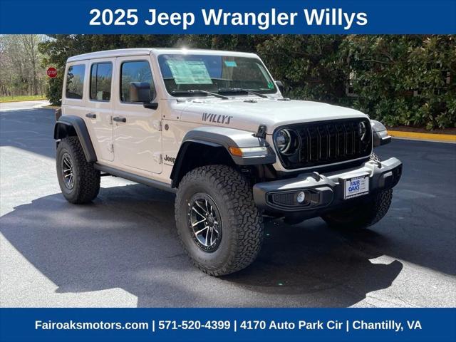 2025 Jeep Wrangler WRANGLER 4-DOOR WILLYS