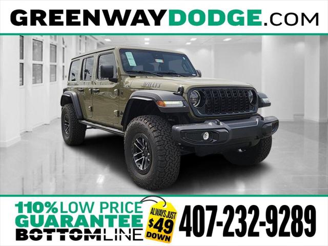 2025 Jeep Wrangler WRANGLER 4-DOOR WILLYS