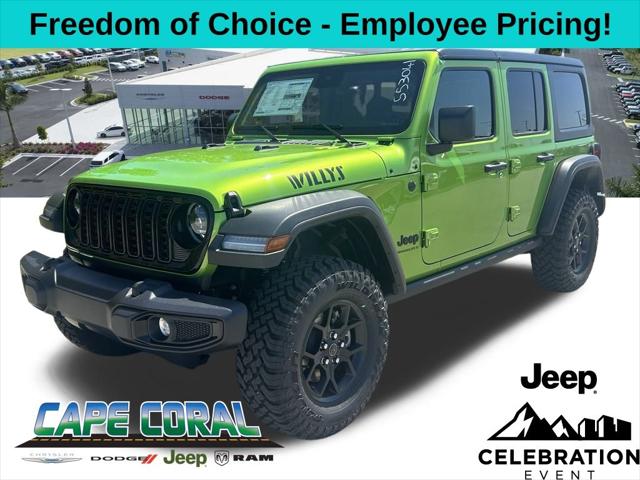2025 Jeep Wrangler WRANGLER 4-DOOR WILLYS