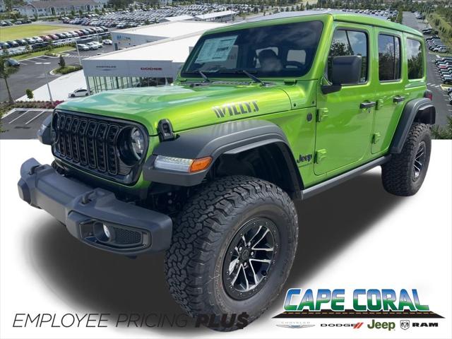 2025 Jeep Wrangler WRANGLER 4-DOOR WILLYS